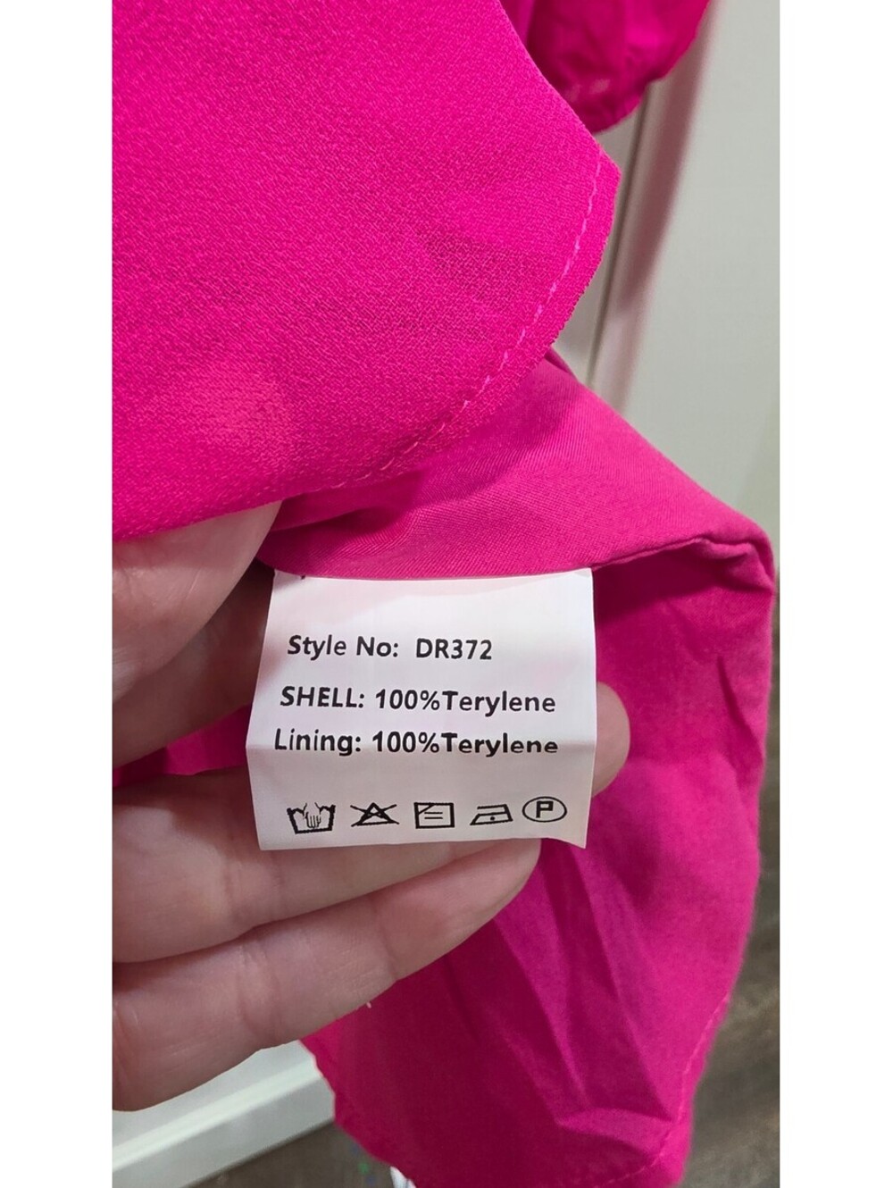 Byimns Pink Ruffle Tiered Dress XL - Picture 5 of 16